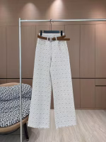 Celine 2025 Bestselling Heavy-Duty Jacquard Jeans (with Belt) - Image 6