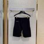 Chrome Hearts White Sanskrit Letter Embroidered Shorts - Image 4