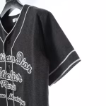 Dior CD Chest Embroidery Short-Sleeve Baseball Jacket - Image 9
