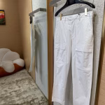 DIOR Logo Embroidered Nameplate Cargo Pants