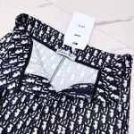 Dior Classic Monogram Logo Webbing Shirt, Jacket and Shorts Set - Image 9