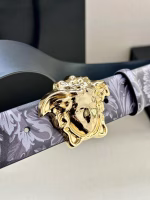 VERSACE 3.8cm La Medusa Double-Sided Belt - Image 6