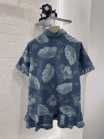 Fendi 2025 New Laser Denim Dress - Image 8