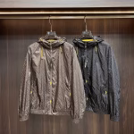 Fendi 2025 Early Spring Hooded Printed Jacket Coat