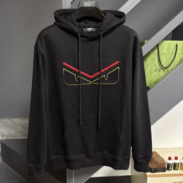 2 Fendi FF Classic Little Devil Eye Hoodie - Image 1