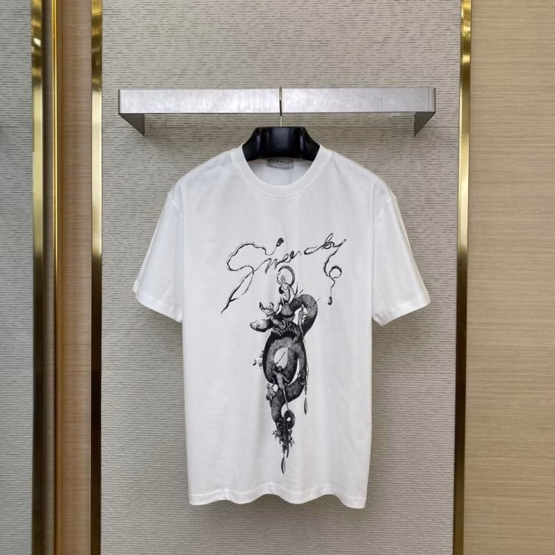 2 GIVENCHY Year of the Snake Printed Short-Sleeve T-Shirt - Image 1