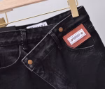 Loewe 2022 summer side-slit denim midi skirt - Image 6