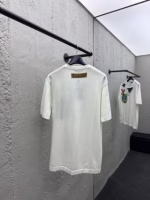 LOUIS VUITTON Paper Plane Wool Short-Sleeve T-Shirt - Image 7