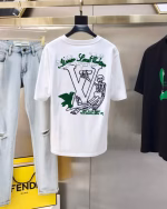 LV Louis Vuitton Original Unisex Crew Neck Short-Sleeve T-Shirt - Image 7