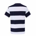LV 2022 new striped pocket crewneck short-sleeve T-shirt - Image 7