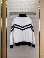 LV Embroidered Zip Knitted Sweater Coat - Image 7