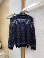 LV Louis Vuitton Ski Collection Jacquard Knit Sweater - Image 5