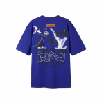2022 Early Summer New LV Classic Heritage Luggage Commemorative T-Shirt