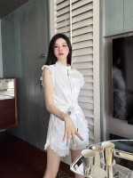 2022 New LV Louis Vuitton Ruffled Sleeveless Jumpsuit - Image 2