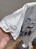 BALENCIAGA Pleated Portrait Print Short-Sleeve T-Shirt - Image 5