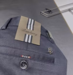 Burberry business casual long pants for autumn and winter - Image 4