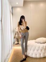 Burberry Deer Pattern Wool Knitted Short-Sleeve Top - Image 9