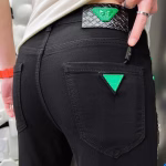 BV Bottega Veneta original single slim fit skinny fashion thin spring-summer jeans - Image 9