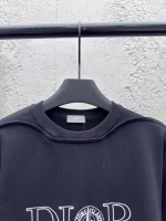 DIOR x Stone Island Embroidered Letter Sweatshirt - Image 7
