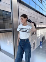 Dior 2022 Spring/Summer latest embroidered crocheted short-sleeve top - Image 6