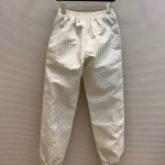 Dior Spring/Summer CD Limited Edition Gold Custom-Woven Taffeta Trousers