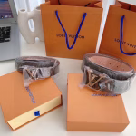 Louis Vuitton Original Order Monogram Classic Belt
