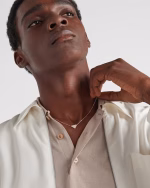 𝐏𝐑𝐀𝐃𝐀 Triangle Logo Necklace - Image 8