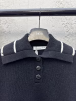 DIOR Lapel Five-Point Star Knitted Sweater - Image 9