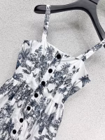 Dior Butterfly Print Camisole Dress - Image 9