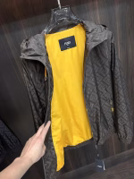 Fendi 2025 Early Spring Hooded Printed Jacket Coat - Image 10