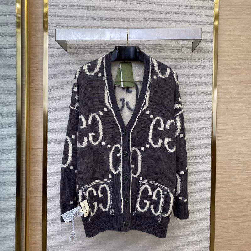 3 GUCCI Double G Mohair Reversible Cardigan - Image 1