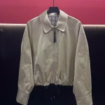 LOEWE High-end Apricot Casual Set (Same Style as Yang Mi)