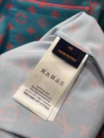 Louis Vuitton Green Printed Silk Short-Sleeve Shirt Set - Image 8