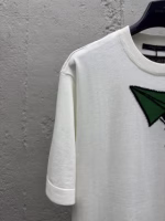 LOUIS VUITTON Paper Plane Wool Short-Sleeve T-Shirt - Image 8