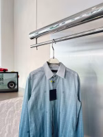 Louis Vuitton 2022 Latest Damier Stripe Long-Sleeve Shirt - Image 7