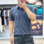 Armani 2025 Spring/Summer New Arrival Business Casual Polo Short-Sleeve T-Shirt - Image 4