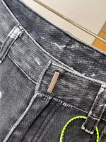 Givenchy Distressed Patch Jeans - Image 8