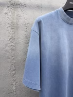 Balenciaga Washed Cola Wave Letter Printed Short-Sleeve T-Shirt - Image 10