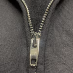 Balenciaga Eiffel Tower Paris Night Distressed, Dirty, Ripped, Washed Hooded Zip-Up Jacket Sweatshirt - Image 10