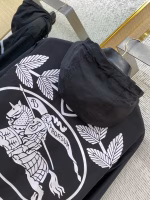 BBR Burberry Knight Print Hooded Zip Jacket - Image 8