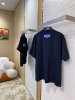 BLCG Balenciaga Shuangjian Print Crew Neck Short-Sleeve T-Shirt - Image 6