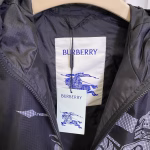 Burberry 2025 Spring/Summer New Men's Equestrian Knight Logo Nylon Trench Coat Jacket - Image 10