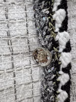 Chanel 2025 Early Spring New Tweed Cape Coat with Three-Quarter Sleeves - Image 10