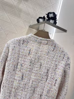 Chanel 2025 New Knitted Dress Pocket Coat - Image 10
