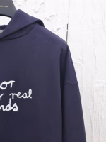 Dior 2025 New "Friends" Letter Signature Embroidered Hoodie - Image 5