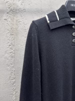 DIOR Lapel Five-Point Star Knitted Sweater - Image 10