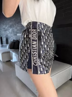 Dior Monogram collection side-slit high couture jacquard skort - Image 8