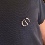 Dior Fashionable and Versatile Crew Neck Short-Sleeve T-Shirt - Image 10