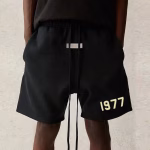 FOG Fear of God 8th Season Secondary Line High Street 1977 Flocked High Street Shorts - Image 10