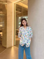 Gucci 2022 Spring/Summer New Arrival Letter Print Pajama-style Shirt - Image 10